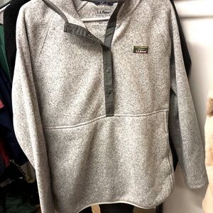 LL bean pull over!